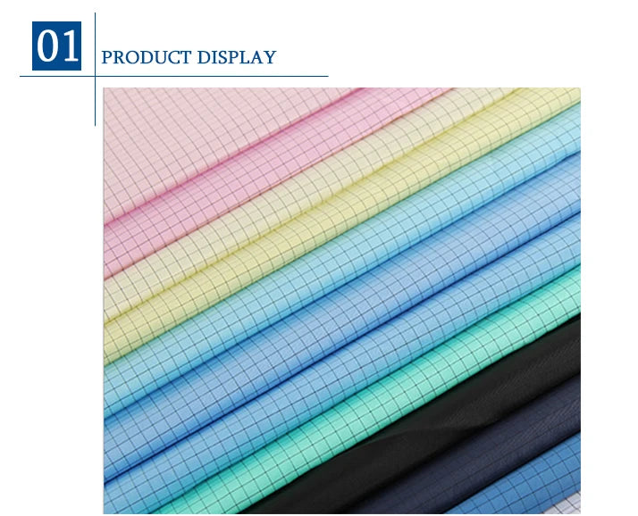 Esd Fabric Poly Yarn Clothing Fabrics