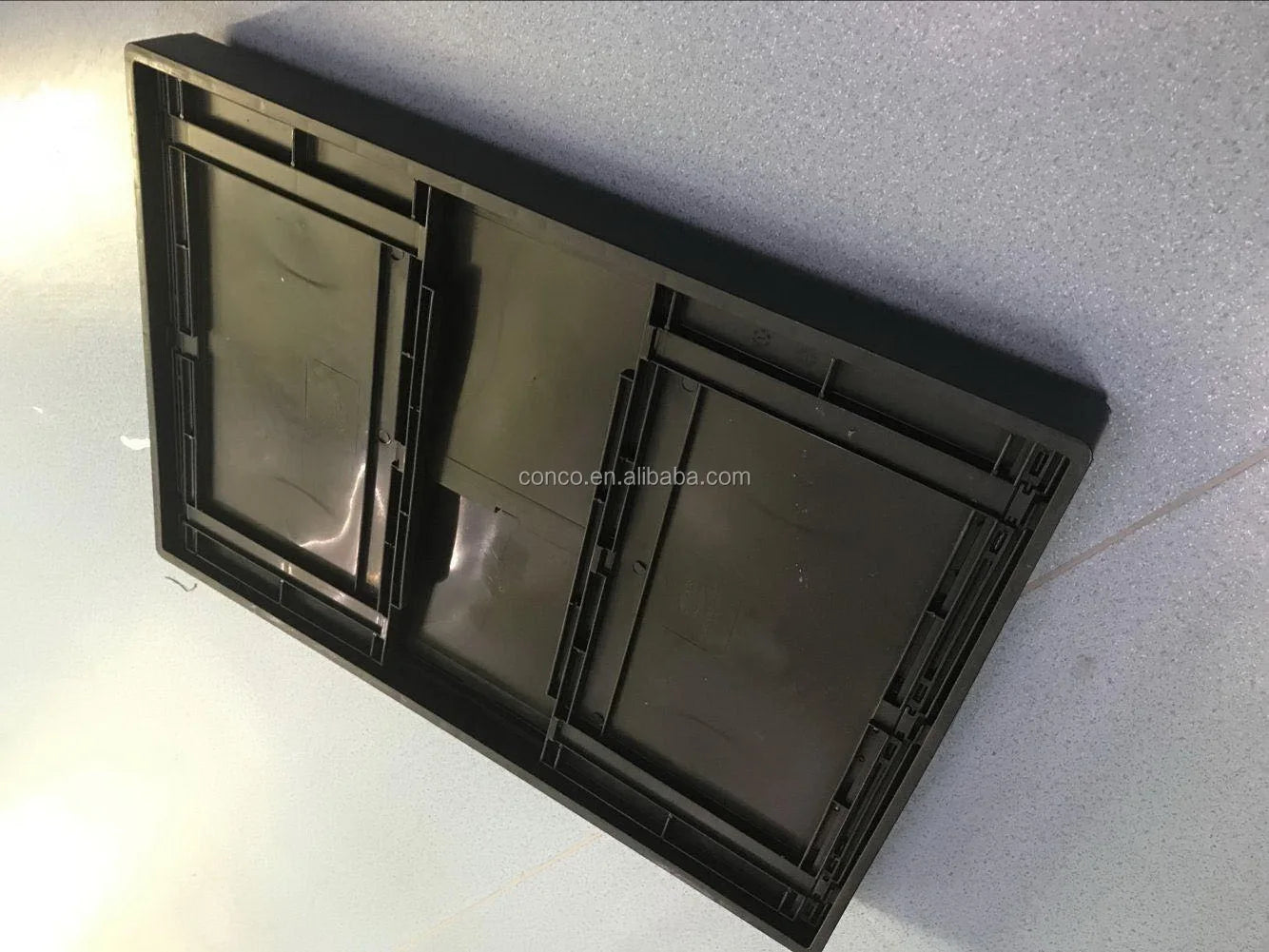 Foldable Plastic Storage Box, ESD Antistatic Folding Box Bins for Electronic Components