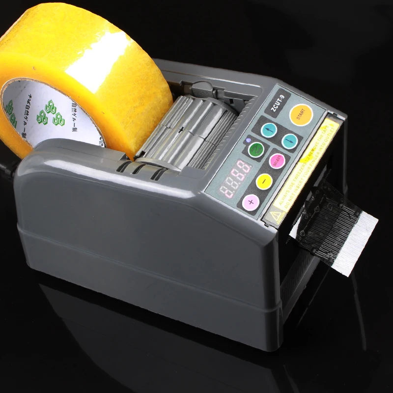 ZCUT-9 Tape Dispenser 220V 6-60mm Width Automatic Tape Cutting Machine Desktop for Office and Packaging