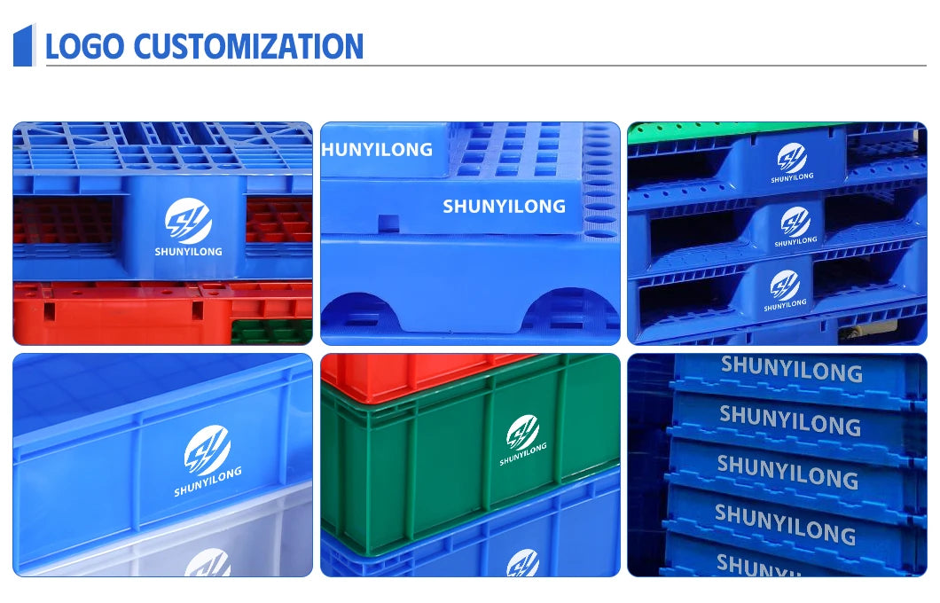 Wholesale Stackable Plastic Crate for Hardware Spare Parts Display Workshop Storage Use