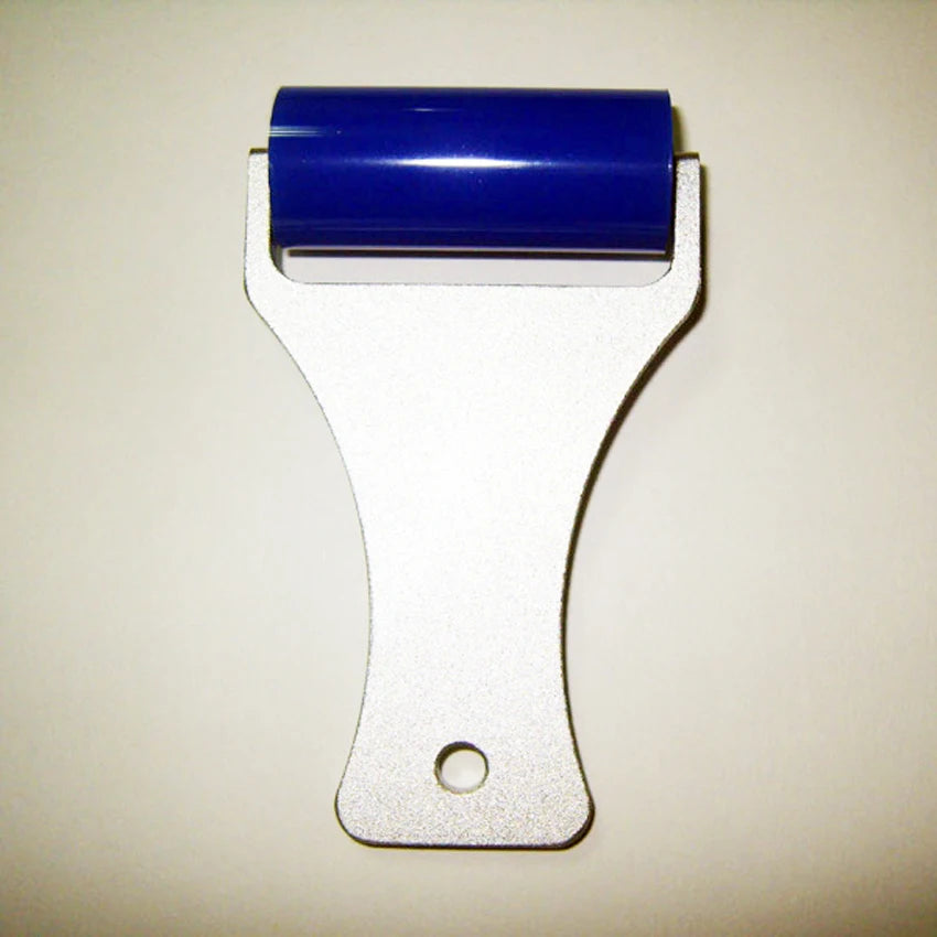 Reusable Dust Removal PCB LCD Cleaning Manual 2inch Blue Cleanroom Silicone Sticky Roller
