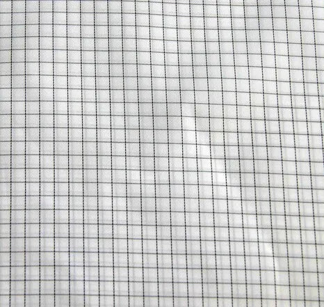 China Manufacturer Cleanroom Anti-static Safety Cloth Esd Fabric Pain Polyester 120gsm Esd Fabric for Safety Workwear