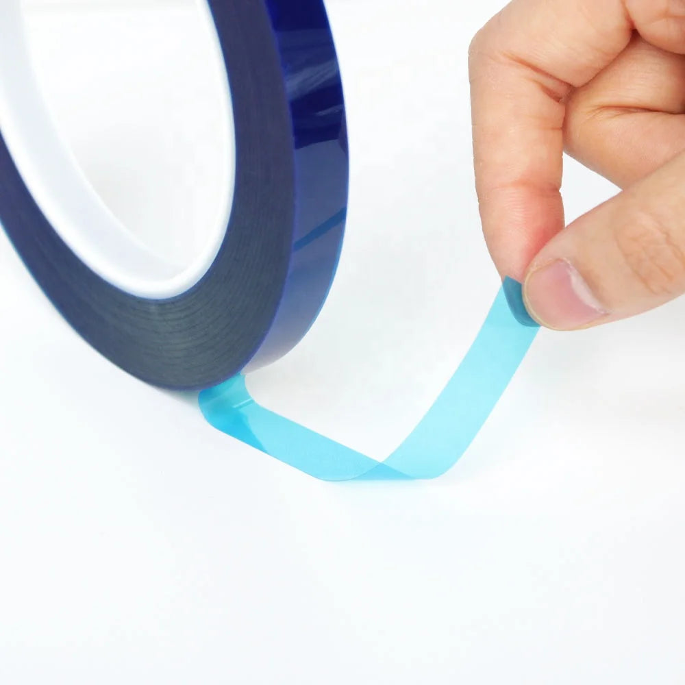 1- High Temperature Heat Resistant Blue PET New Energy Electrical Termination Insulation Protect Lithium Battery Adhesive Tape