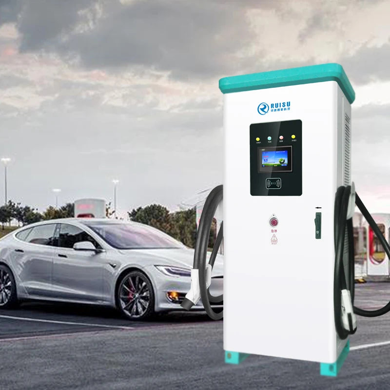 180KW DC charging stations ev charger car GB/T CCS2 ev charging station with 5 meter cable