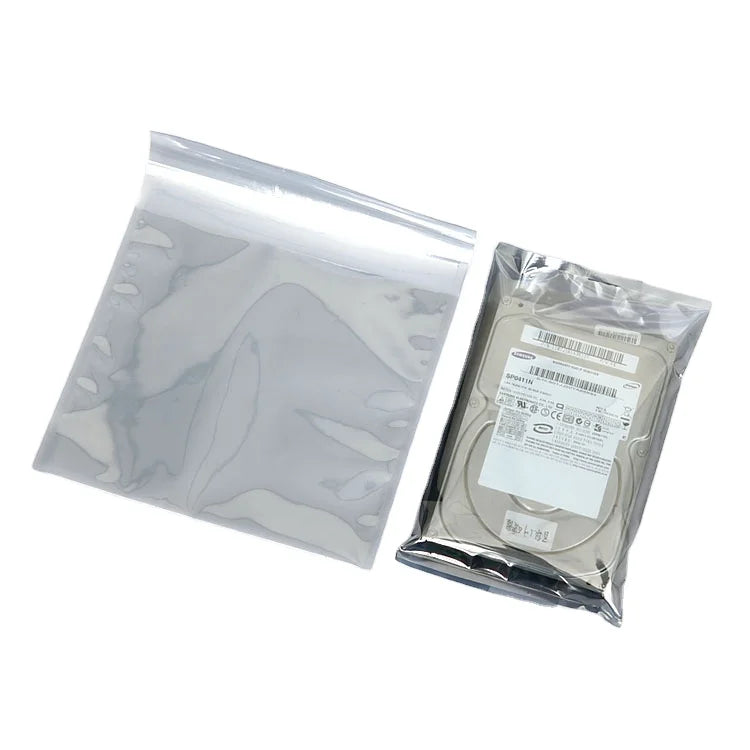 extra Large Shielding Plastic Pcb Protect Esd Storage Zipper Antistatic Bags for Processors