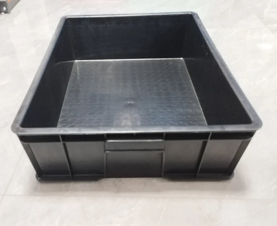 New Products Conductive ESD Plastic Box 400*300mm Anti-static PP Injection Boxes ESD Bin