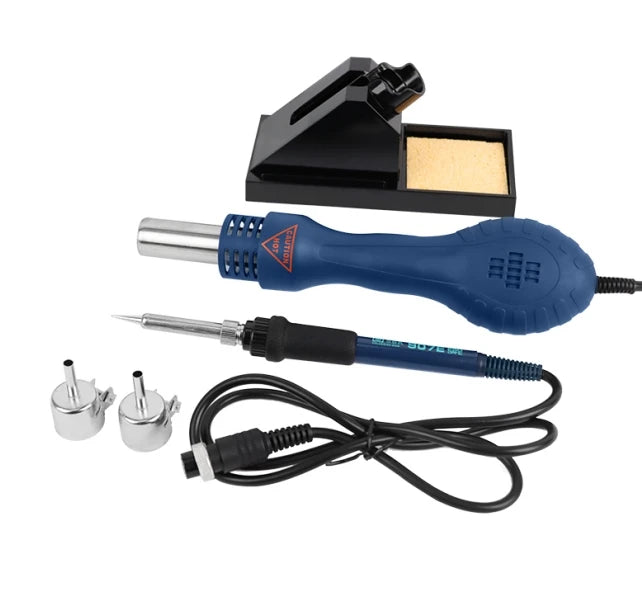 Bakon BK8586 700W Comprehensive Maintenance Hot Air Gun 2 in 1 Soldering and Desoldering Iron Rework Station