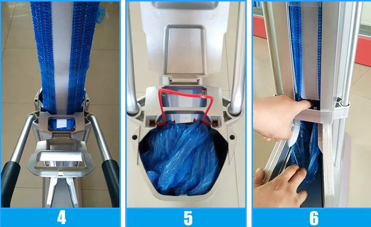 Shoe Cover Dispenser SK-CM-W1 for Cleanroom Use Automatic Shoe Cover Dispenser Machine