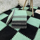 Soft Plush Mat Toys Eva Foam Puzzle Carpet Warm Playmat for Living Room Balcony Pink Spliceable Carpet 30*30*1CM