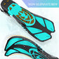 1 Pair Universal Adjustable Snorkeling Diving Fins