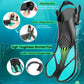 1 Pair Universal Adjustable Snorkeling Diving Fins