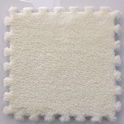 EVA Crawling Mat Stitching Suede Floor Mat Baby Play Mat Home Fashion Living Room Bedroom Puzzle Foam Carpet 30*30*1cm