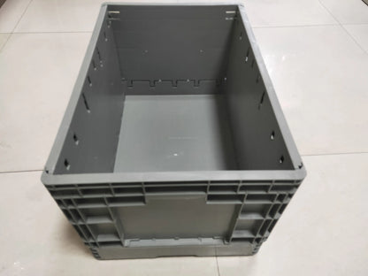 Foldable Plastic Storage Box, ESD Antistatic Folding Box Bins for Electronic Components