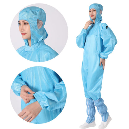 Manufacturer Hot Sale Comfortable One-piece Antistatic Overalls Women Work Protection Anti-static Clothing