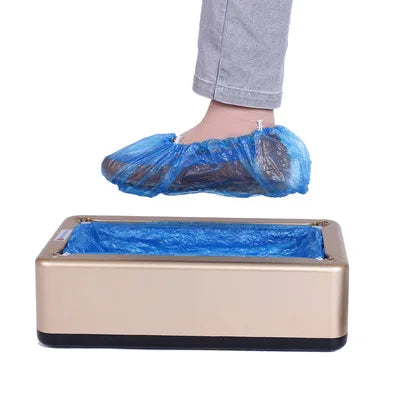 Automatic Shoe Cover Dispenser Overshoe Machine Home Office Disposable Foot Set