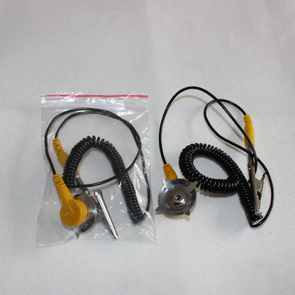 Sucker Type Esd Grounding Wire / Esd Ground Lead Kit for Esd Rubber Mat