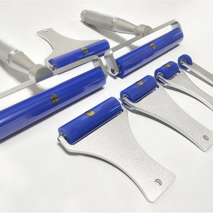Reusable Dust Removal PCB LCD Cleaning Manual 2inch Blue Cleanroom Silicone Sticky Roller