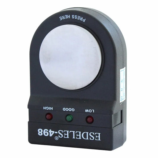 Economic 498 ESD Anti-Static Bracelet Tester for Cleanroom Wrist Straps Safety Products