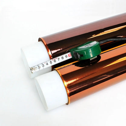 1- Heat Resistant Polyimide Pi Film Silicone Adhesive Kaptons Polyimide Tape Log Roll Jumbo Roll Factory Supplier Manufacturer