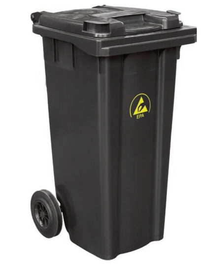 120L Antistatic  Cheap ESD Plastic Garbage Bin Waste Container for Electronic Factory