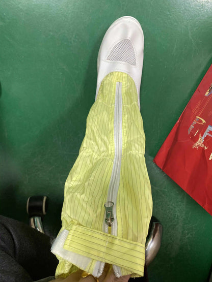 Washable SPU Outsole Cleanroom Long Boots Workshop Esd Antistatic Booties for Electronics Industry
