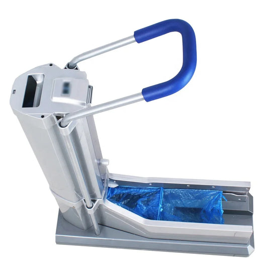 Disposable Shoe Cover Machine Cs100 With 100pcs Pe Shoe Covers Automatic Shoe Cover Dispenser for Household Factory