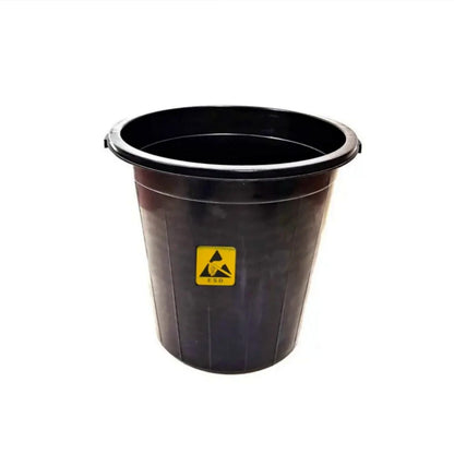 ESD Trash Can Anti-Static and Permanent Black Cleanroom Tool Box for Waste Bins Safety Product