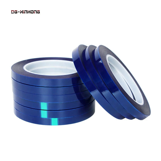 1- High Temperature Heat Resistant Blue PET New Energy Electrical Termination Insulation Protect Lithium Battery Adhesive Tape