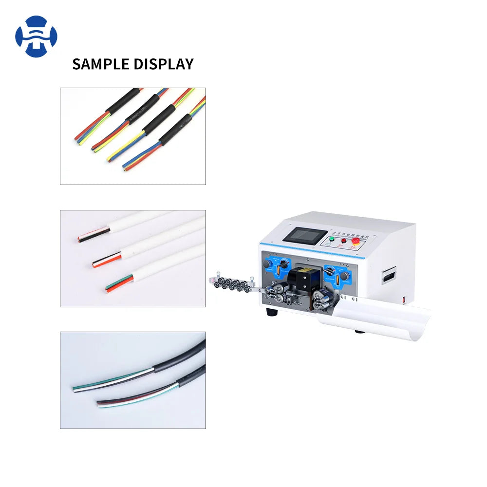 Factory Direct Sales 800W HS-620-10P Wire Stripping Cutting Machine Wire Stripper Machine for 0.1-10 Mm²  Wire Square