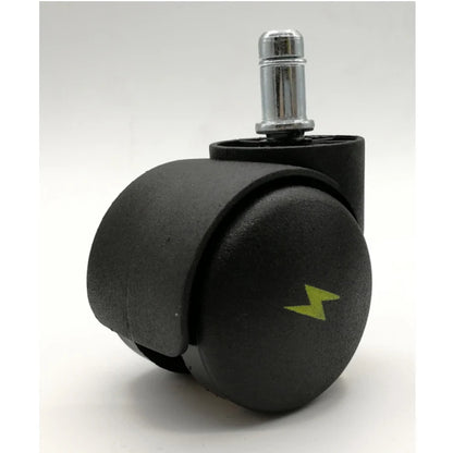 Furniture Office Chair Parts Casters Nylon Wheels Plate Roller ESD Conductive Caster/Wheels for Antistatic Chair