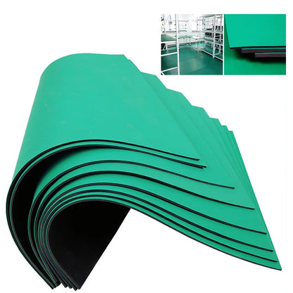ALLESD ESD Table/Floor Mat Rubber Sheet Durable Antistatic Mat ESD Rubber Mat for Workbench