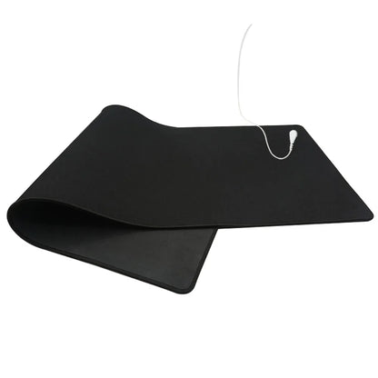 PVC Leather Surface Bed Protector Anti Radiation Conductive Blanket EMF Shield Healing Recovery Grounding Pad