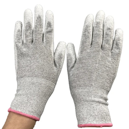 High Quality Factory Supply PU Coated Palm Gloves Cleanroom Safe ESD Anti Static Gloves for Electronics