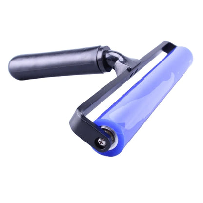 Blue Washable Cleanroom Silicone PCB Cleaning Sticky Lint Roller for Remove Dust