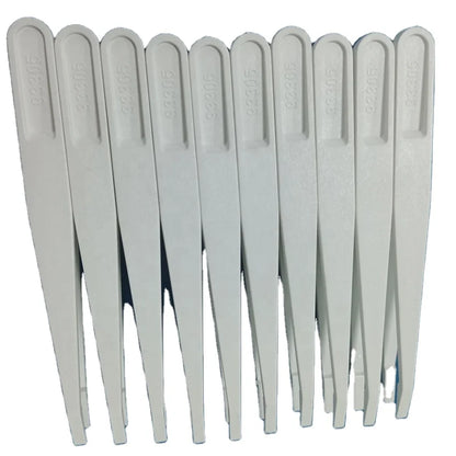 Wholesale Industrial 93305 Anti Static Cleanroom ESD White Plastic Tweezers for Component Handling Mobile Repair Tools
