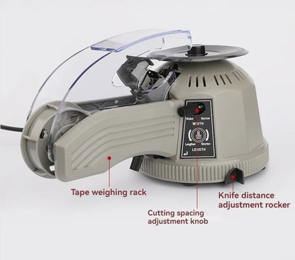 ZCUT-2 Disc Adhesive Paper Machine Rotary Tape Cutting Machine Double Sided High Temperature Adhesive Tape Fully 110V/220V