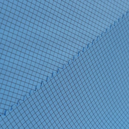 2.5mm Ripstop Grid Polyester Carbon Fiber Antistatic ESD Fabric Cleaning Room Fabric