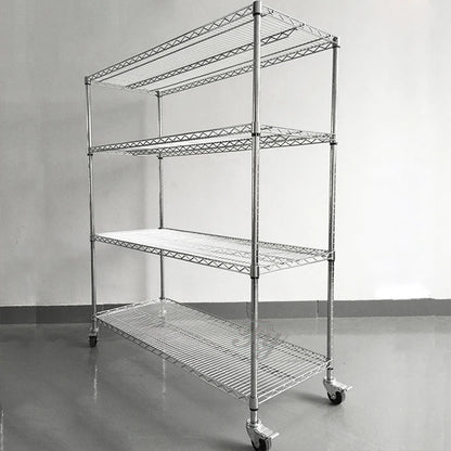 Leenol Carbon Steel SMD SMT ESD PCB Reel Shelf Wire Rack Trolley Cart