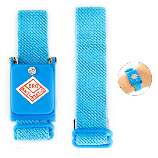 Electrostatic ESD Discharge Cable Band Cordless Anti Static Wrist Straps Bracelet