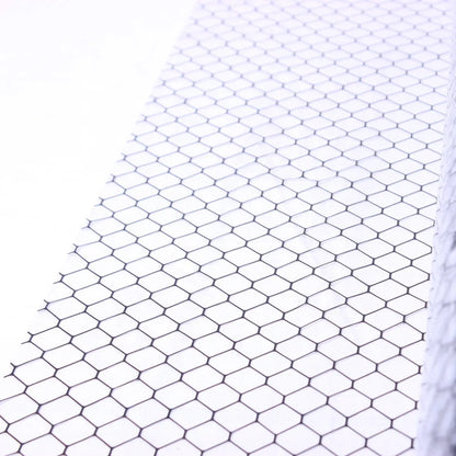 Transparent Conductive Vinyl Sheet 0.3 0.5 1.0 mm Thick Film Honeycomb Antistatic ESD PVC Grid Curtain for Room Dividers