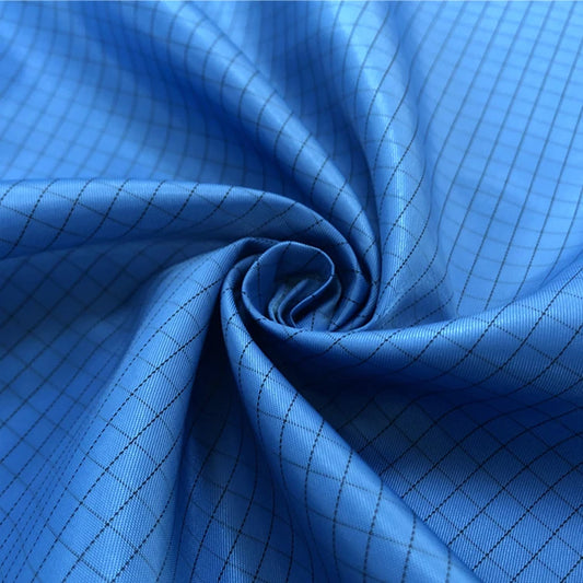 Rhinga Cleanroom High Density Antistatic 5MM Grid Polyester Fabric ESD Anti Static Fabric