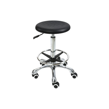Detall Wholesale Black/blue Pu Leather Esd Lab Chairs Lab Esd Furniture Stool