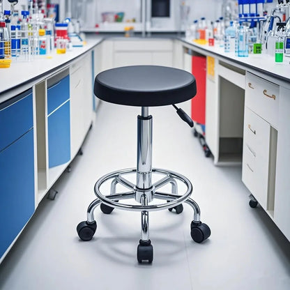 Commercial Anti-Static PU ESD Lab Chair Stool Industrial Modern for School Warehouse Microbiology Laboratory Furniture Sale