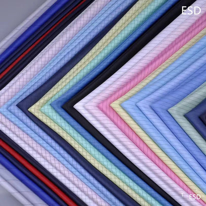 New Product 2.5mm 100 Cotton Anti-static Cleanroom Coverall Esd Emf Protection Conductive Fabric
