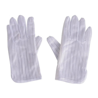 Custom Logo Best Material for Boxes Pu Plam Coatinig Cleanroom Gloves Singapore Esd Dotted Glove