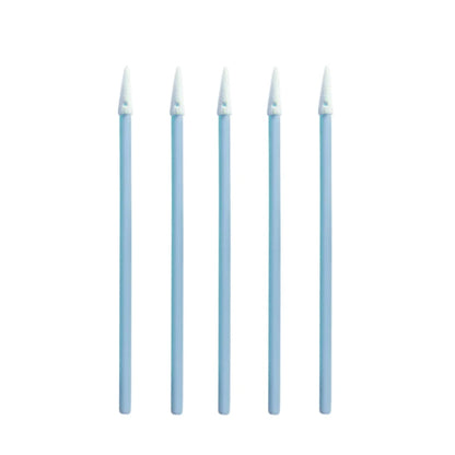 500 Pcs Per Bag PS750 76mm Pointed Head Detail Cleaning Double Layered Polyester Cloth Swab