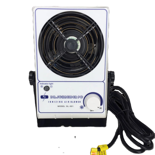 SL-001 OEM Bench Top ESD Antistatic Ionizer Fan Ionizing Air Blower for Factory