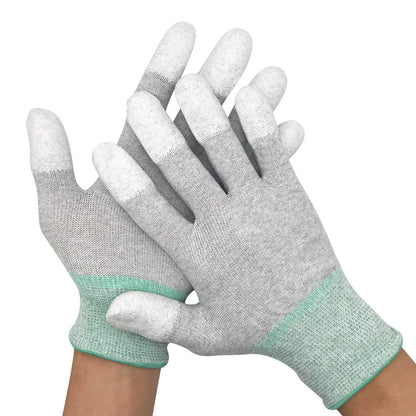 Factory Custom Class 10 Glove Specification Pu Coated Price Cleanroom Material Esd Gloves