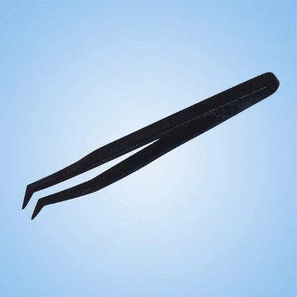 Black Plastic Gadgets Tweezers Tools ESD Tweezers for  Clean Room