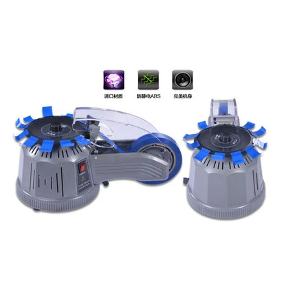 Electric Automatic Tape Dispenser, Carousel Motor Cutting Tape Dispenser Machine